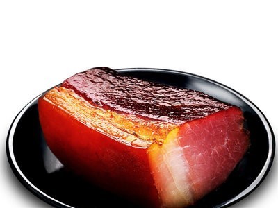 四川腊肉 柏丫柴火烟熏后腿腊肉宜宾土特产农家五花腊肉批发 500g图5