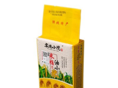 【窑洞小院】米脂小米5斤真空月子米黄小米宝宝陕北米杂粮黑小米图5