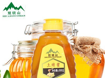 安徽特产蜂蜜玻璃瓶装500g土蜂蜜 供应农家自产土蜂蜜批发量大优图3