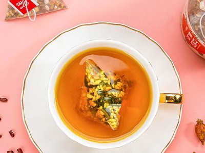 红豆薏仁茶赤小豆薏苡仁芡实组合茶厂家OEM贴牌三角茶包袋泡茶图5