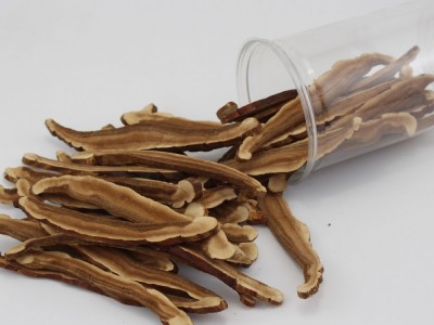 大量批发 长白山特产半野生紫灵芝 赤灵芝片 灵芝切片 产地直销图3