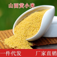 厂家直销2.5千克沁州黄 真空宝宝米粘稠 五谷杂粮黄小米一件代发