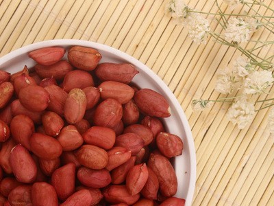 红皮生花生 脱皮红花生米子仁 新货农家膳食营养花生豆子一件代发图5