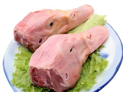 新鲜冷冻鸭头10公斤生鲜鸭肉 鸭头熟食卤味食材 鸭子速冻食品图5