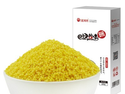 厂家有机黄小米 500g一件代发有机宝宝米月子新小米五谷杂粮 批发图3