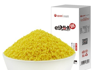 厂家有机黄小米 500g一件代发有机宝宝米月子新小米五谷杂粮 批发图4