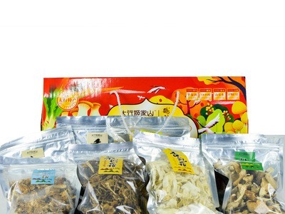年货批发元旦春节礼盒太行山野珍宝干货山货山菌茶树菇会议伴手礼图3