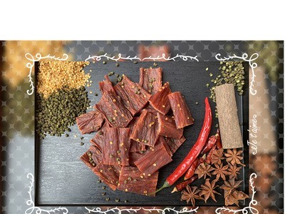厂家直供500g 猪肉干五香香辣味 食品零食 风干猪肉干 零售批发图4
