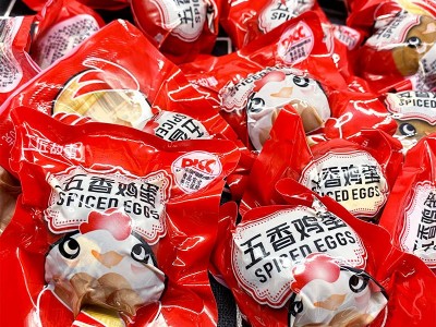 工匠故事乡巴佬风味五香卤蛋卤鸡蛋无壳鸡蛋休闲零食整箱批发图4