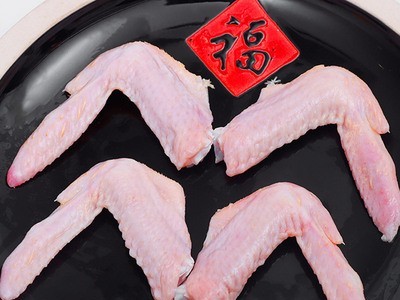新鲜冷冻生鲜鸭二节翅 生鲜鸭货酒店烧烤卤货批发 低温冷藏鸭翅图2