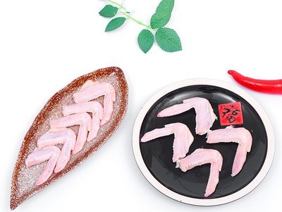 新鲜冷冻生鲜鸭二节翅 生鲜鸭货酒店烧烤卤货批发 低温冷藏鸭翅图3