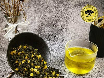 金棕榈德国工厂原产水果茶散装 蜜桃乌龙 oolong 乌龙茶图4