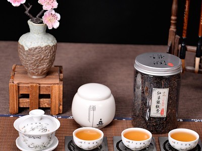谦润批发安溪浓香型陈年老乌龙茶仙草铁观音散装春茶罐装250g包邮图3