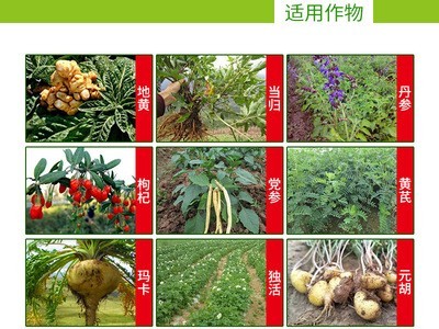 中药材高产套餐叶面肥水溶肥微生物肥中药材高产配方套餐图5