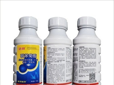2.5%联苯菊酯 小麦果树杀蚜虫红蜘蛛白粉虱杀虫剂500克×20瓶/箱图5