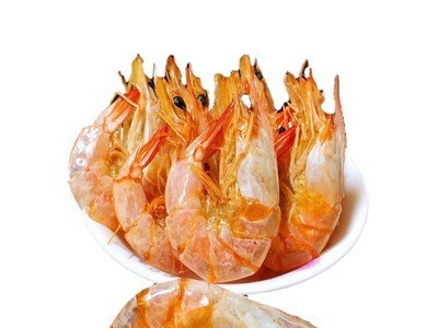 厂家批发 海鲜干货 淡干烤虾干 对虾干 即食烤虾 大虾250克图5