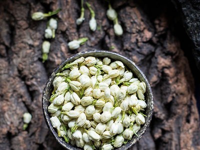 新鲜茉莉花苞茶 浓香罐装茉莉花茶叶干花新茶孕妇顺产40g图4