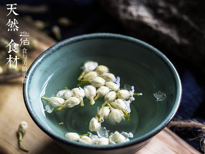 新鲜茉莉花苞茶 浓香罐装茉莉花茶叶干花新茶孕妇顺产40g图3
