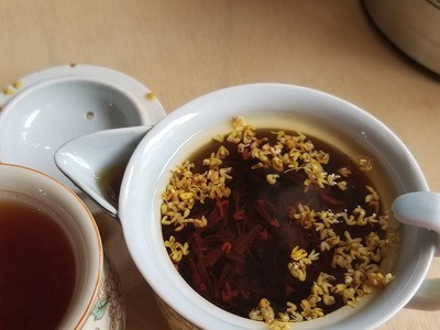 2021新茶桂花红茶批发高山龙井红茶玫瑰工夫红茶九曲红梅茶叶500g图4
