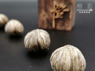 工艺花茶球会开花的茶叶浓香型茉莉龙珠春茶银针艺术茶2021年新茶图3