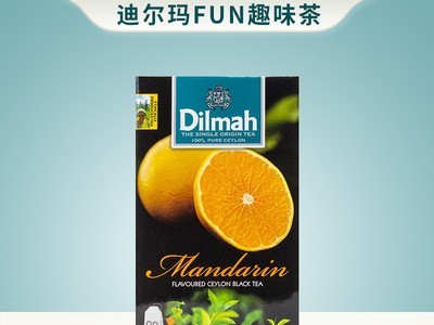 斯里兰卡进口 迪尔玛地中海橙味红茶包 水果味锡兰红茶袋泡茶图2
