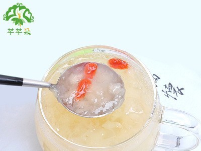 无公害鲜银耳熬制冻干银耳羹18g冲泡即食速食汤红枣桂圆莲子枸杞图4