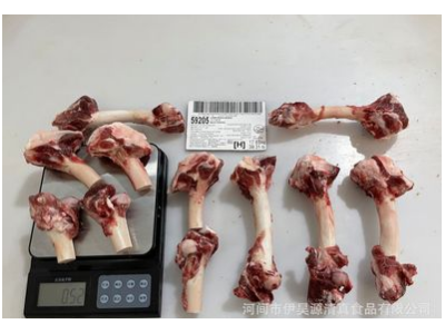 135厂羔羊后腿骨 羔羊股骨 羊棒骨 羊腿骨 可免费锯断图3