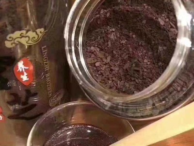 正品长白山 林芝粉灵芝孢子粉灵芝粉袍子粉头道批发图2