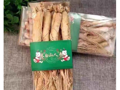 东北特产 长白山人参 生晒白参干人参 产地直发 批量销售图3