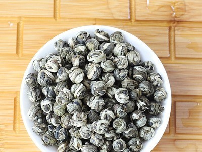 2021新茶广西横县茉莉花茶茉莉小龙珠散装批发产地直发图2