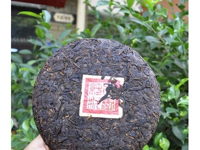贴牌 定制普洱茶 熟茶饼 免设计费 云南普洱茶叶 勐海 357克熟饼图5