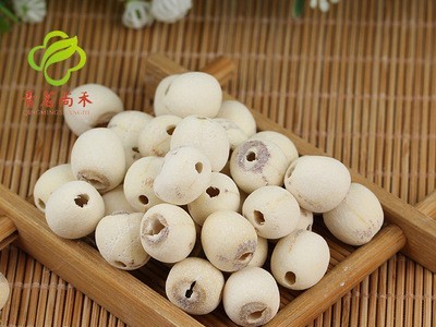 批发莲子批发无芯湘潭 莲子 干货去芯湘潭磨皮白莲子 寸三白莲子图4