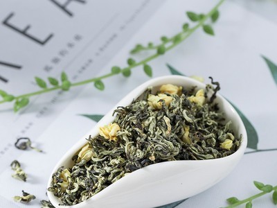 广西横县茉莉花茶厂家原产地新茶散装绿茶浓香型茶叶曲毫飘香批发图1
