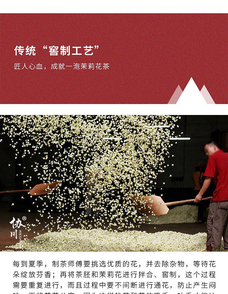 7浓香型茉莉花茶2019新茶特级散装茉莉花茶叶罐装茉莉香珠茉
