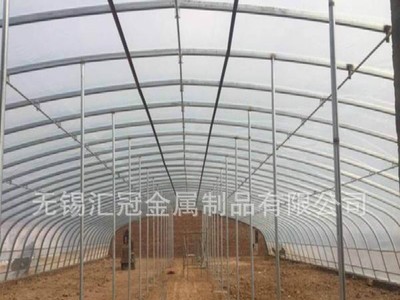 销售 农用大棚热镀锌管 蔬菜大棚 养殖大棚 种植大棚 抗压力强图2