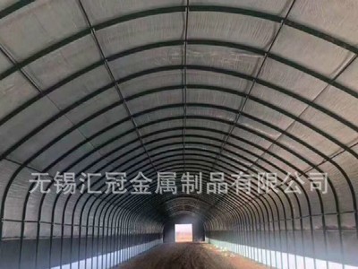 销售 农用大棚热镀锌管 蔬菜大棚 养殖大棚 种植大棚 抗压力强图3