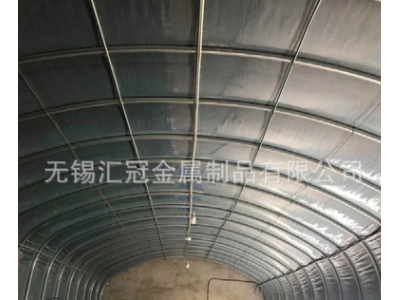 无锡 销售 定制 养殖大棚 采用热镀锌椭圆管 椭圆管养殖大棚图2