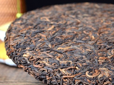 厂家批发 云南普洱茶熟茶 禅茶一味熟茶饼 勐海七子饼357克图5