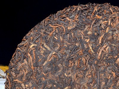 厂家批发 云南普洱茶熟茶 禅茶一味熟茶饼 勐海七子饼357克图3