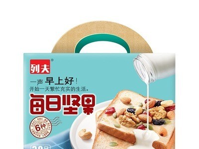 列夫 每日混合坚果大礼包30包750g 好吃的零食礼盒 孕妇儿童零食图5