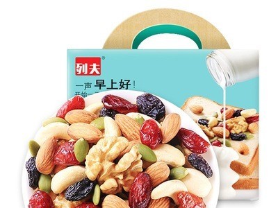 列夫 每日混合坚果大礼包30包750g 好吃的零食礼盒 孕妇儿童零食图2