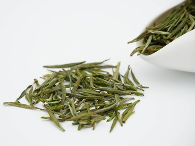 厂家直销 杭州明前新茶有机天目青顶茶叶绿茶 散装批发图5