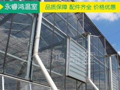 【温室大棚】厂家定制纹络式玻璃花卉连栋蔬菜蘑菇绿植温室大棚图5