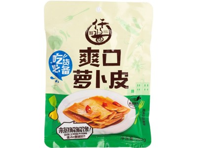 水声牌 爽口萝卜皮湖南特产咸菜脆甜辣酱香回味300克一件代发图5
