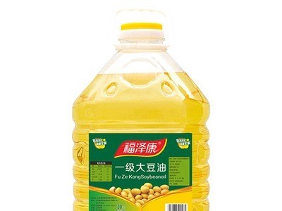 福泽康 20L一级国产大豆色拉油 不是转基因大豆油 含纸箱厂家直销图5