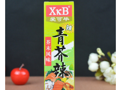 芥末爱可毕青芥辣酱海鲜寿司料理芥末膏油 调料绿辣根呛43g图3