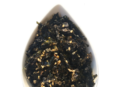 拌饭海苔连云港赣榆特产辅食炒海苔即食调味原味烧烤辣味250g/袋图5