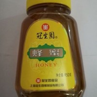 批零兼营冠生园950g蜂蜜 玻璃瓶装 冲调饮品