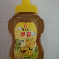 批发零售 冠生园580g 蜂蜜 塑料瓶装