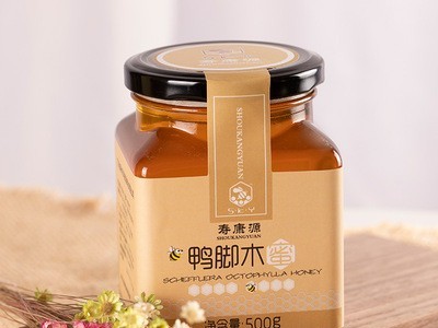 采蜂匠鸭脚木蜂蜜岭南特色冬蜜厂家批发OEM代工瓶装深山蜂蜜图2